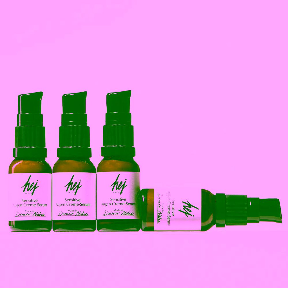 Hej Organic Omlazující oční krémové sérum pro citlivou pleť