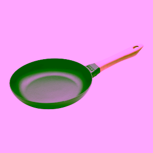 Staub Litinová pánev s dřevěnou rukojetí 28 cm