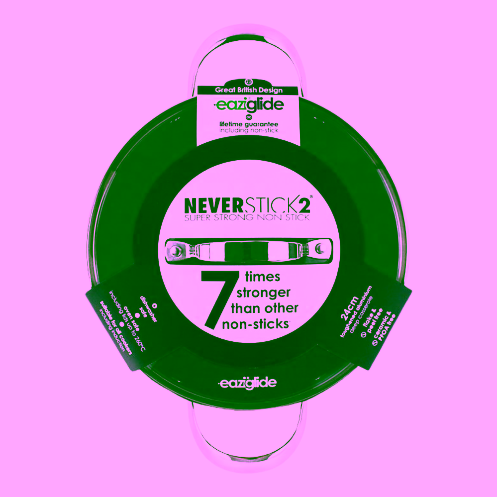 Eaziglide Neverstick2 Hrnec s poklicí 24 cm