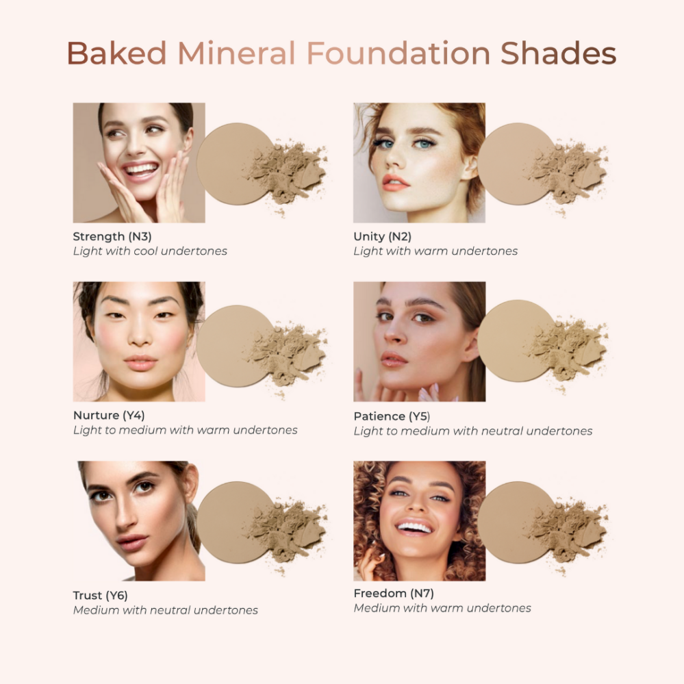 Inika Organic Přírodní zapečený minerální pudrový make-up