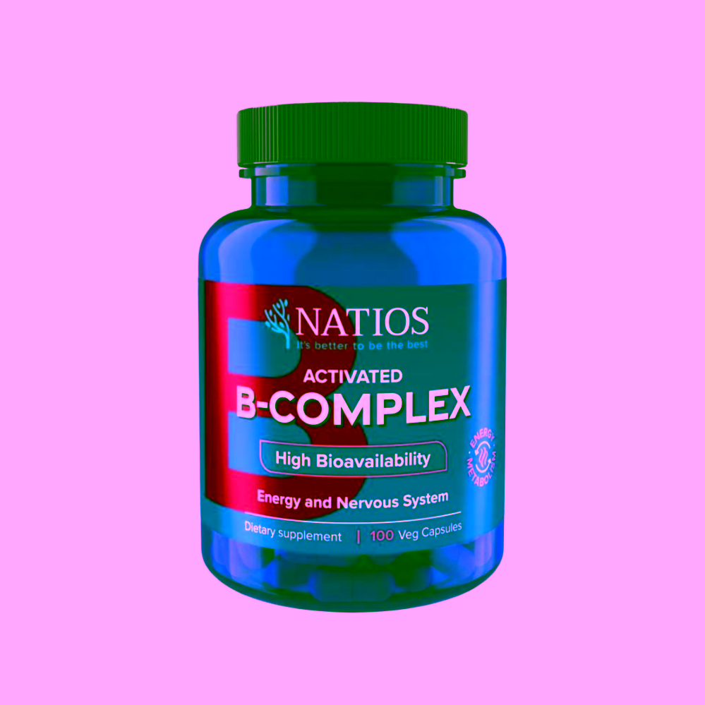 Natios Activated B-Complex Aktivní formy vitamínů B