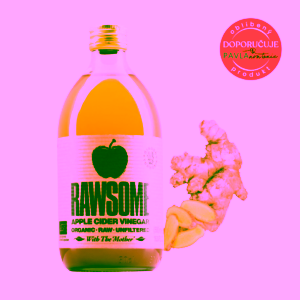 Rawsome Raw jablečný ocet Zázvor a kurkuma