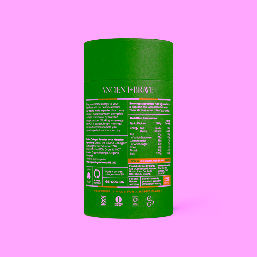 Ancient Brave Matcha + Collagen