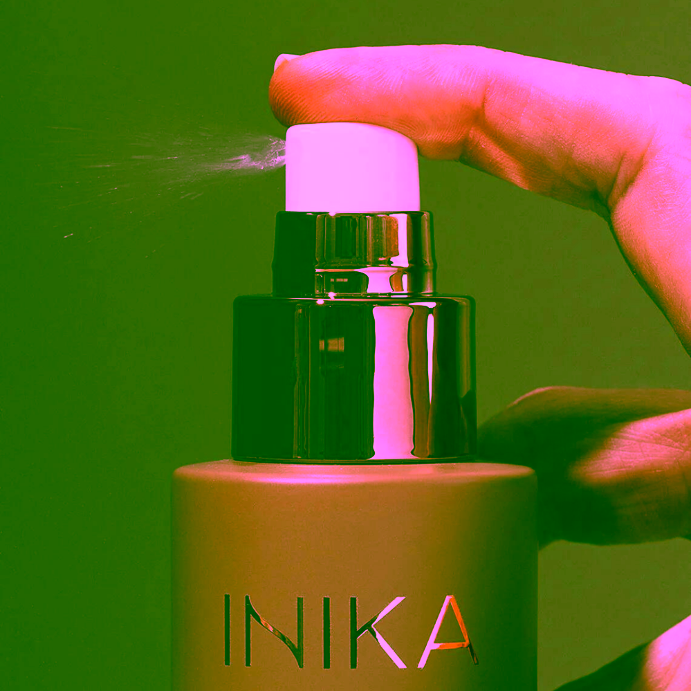Inika Organic Přírodní opalovací mlha na obličej a pleť Natural Tanning Mist 120 ml