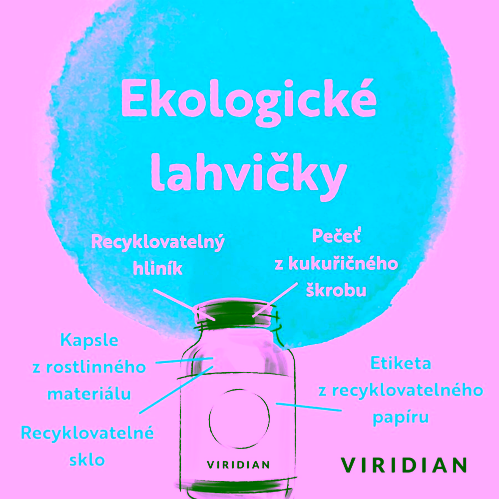 Viridian Nutrition Synerbio Viridikid powder Směs probiotik, prebiotik a vitamínu C pro děti