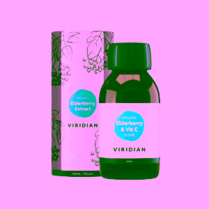 Viridian Nutrition Elderberry Extract + Vitamin C Organic