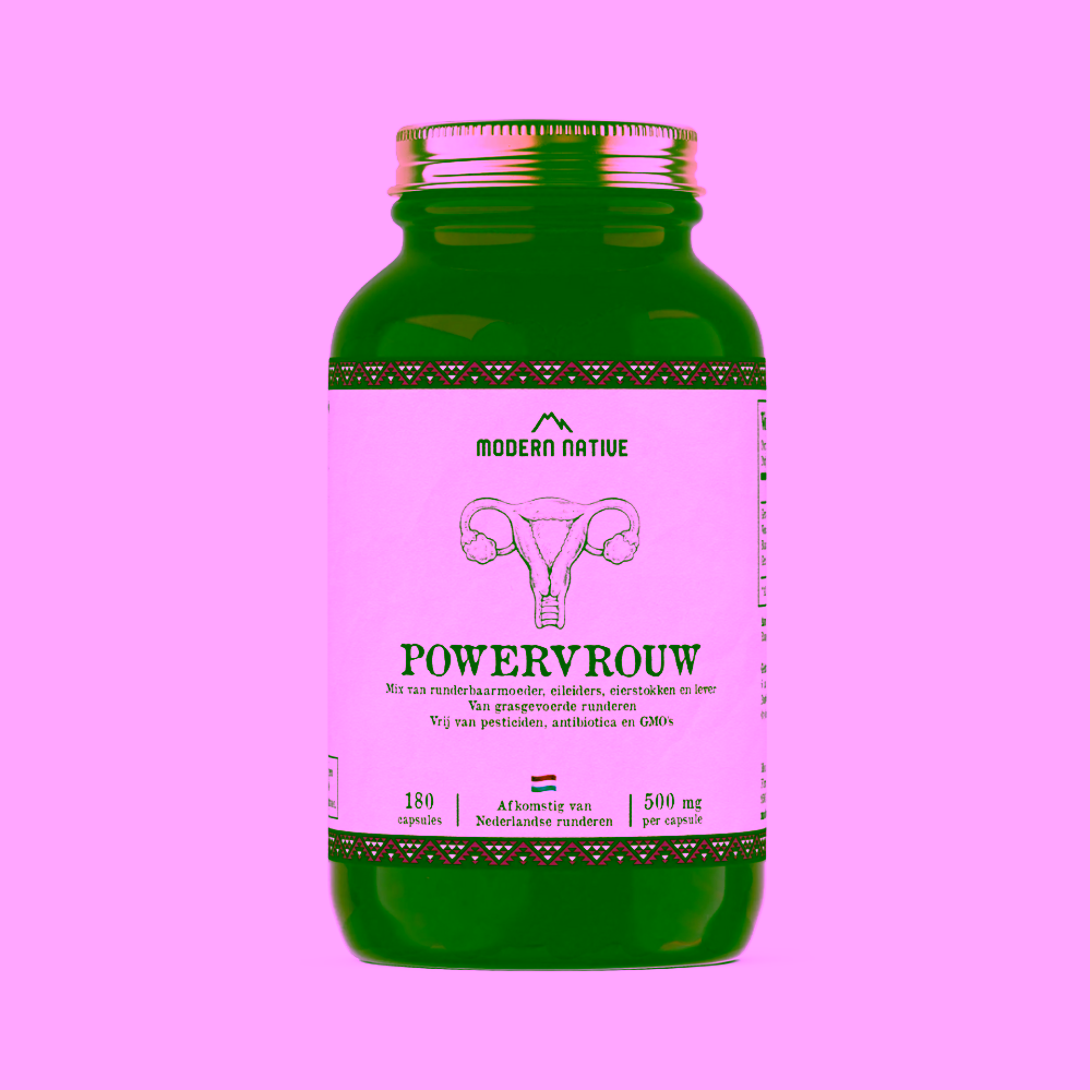 Modern Native Grass-fed Hovězí vaječníky Power Woman