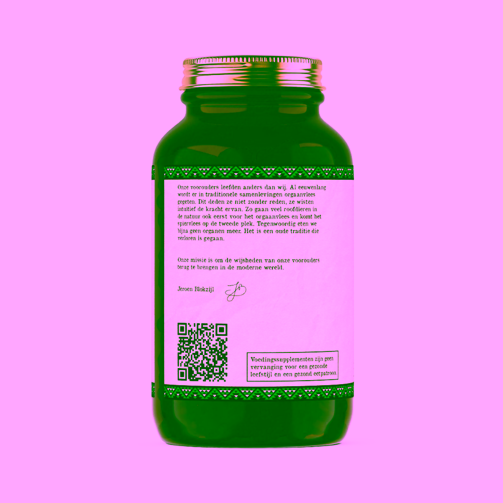 Modern Native Grass-fed Hovězí žlučník s játry
