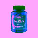 Natios Chelated Calcium Complex Vápník s vitamíny D3 a K2 MK-7 200 mg