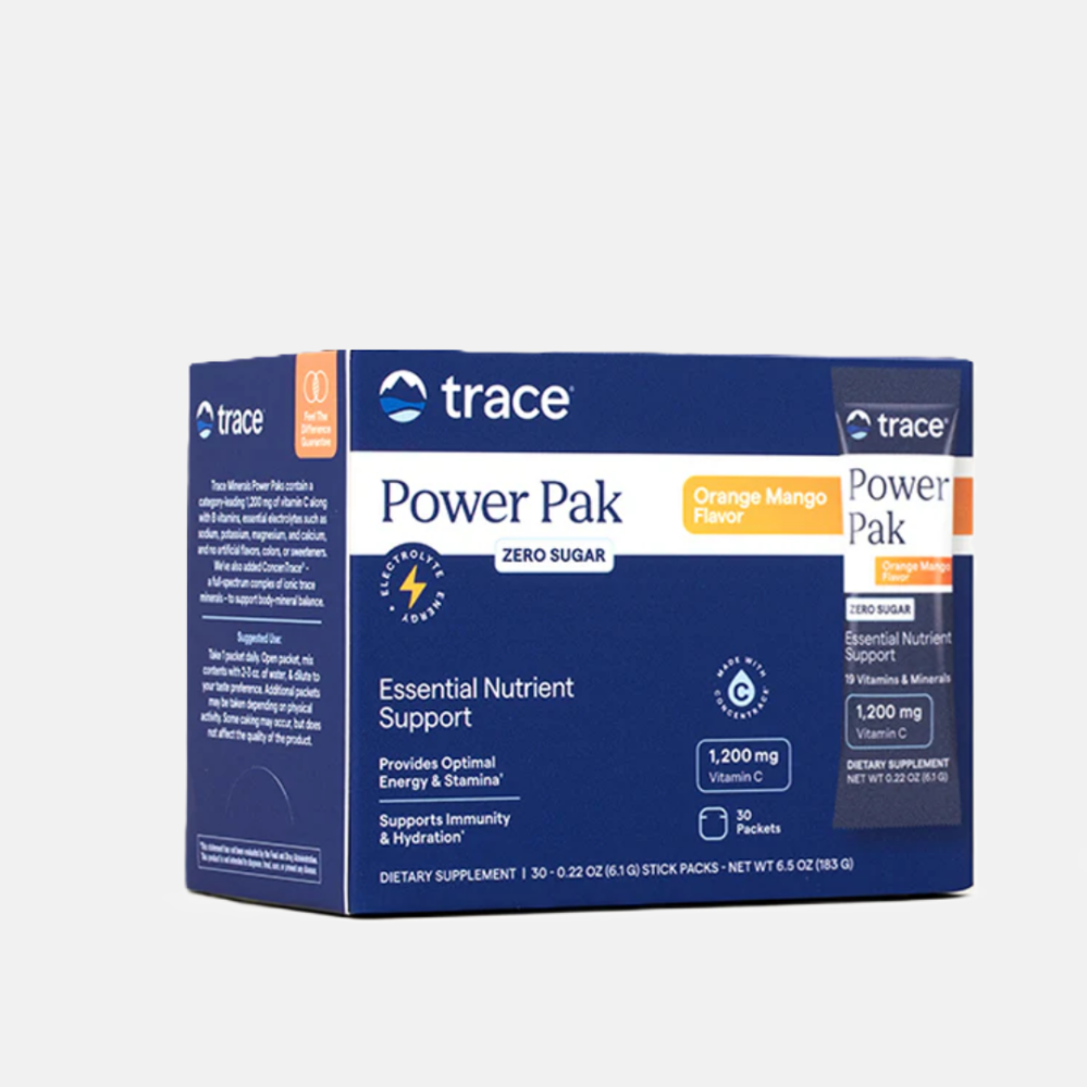 Trace Minerals Power Pak elektrolyty Orange Mango
