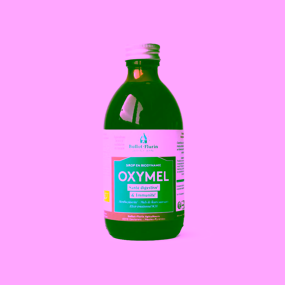 Ballot-Flurin Oxymel medový sirup s jablečným octem a mátou