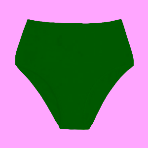 Organyc Menstruační kalhotky z biobavlny na silnou menstruaci ultraabsorpční