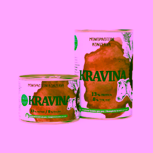 Pet Farm Family Kravina konzerva pro psy