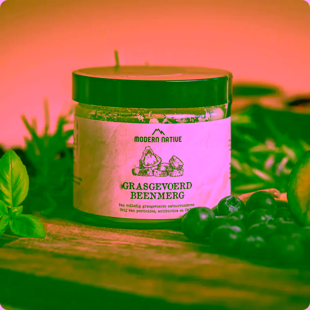 Modern Native Grass-fed kostní dřeň