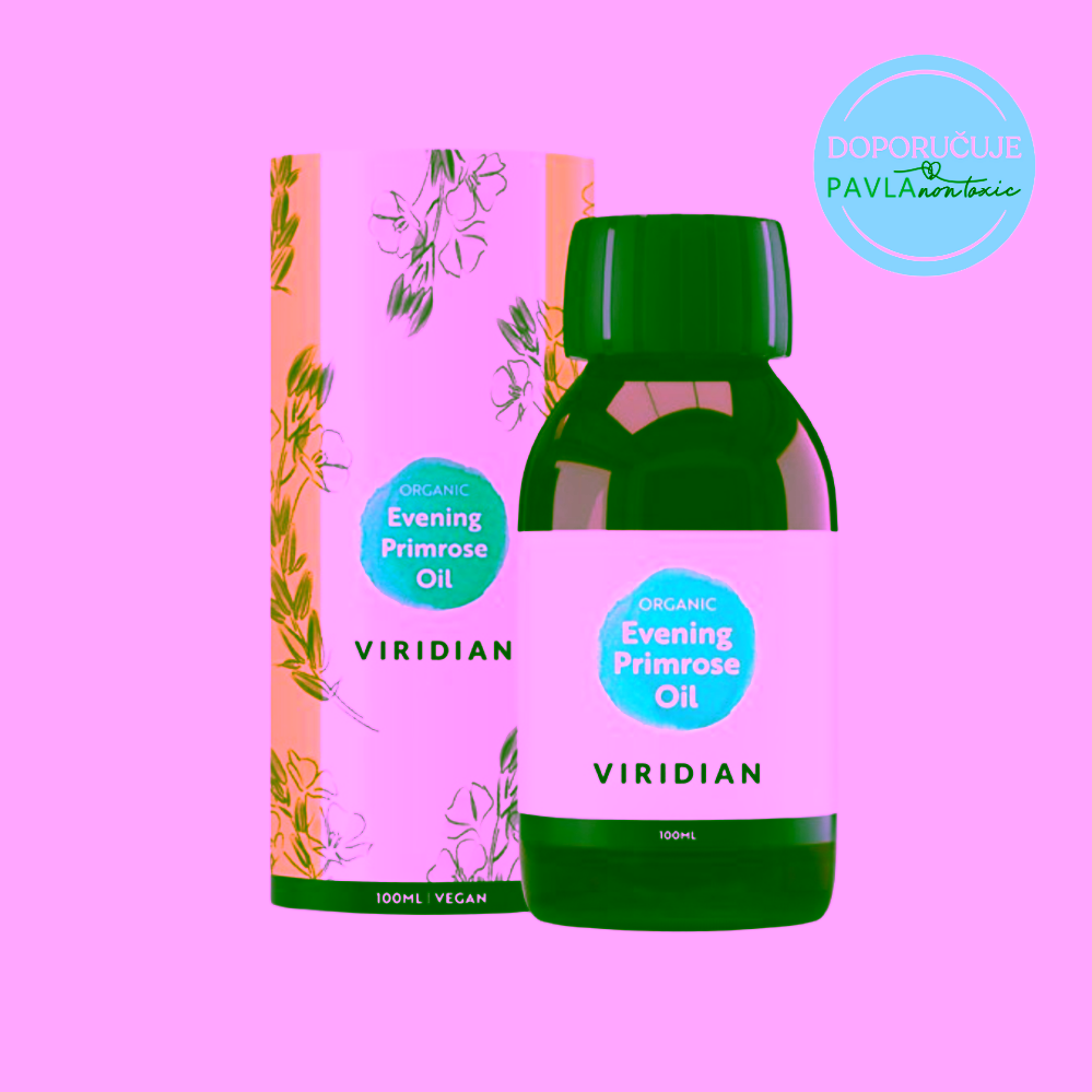 Viridian Nutrition Evening Primrose Oil Organic pupalkový olej