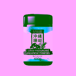 Alkaline Okinawa Ultra-mikronizované japonské minerály