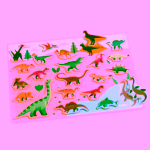 Djeco Puzzlo Dino dřevěné puzzle s dinosaury