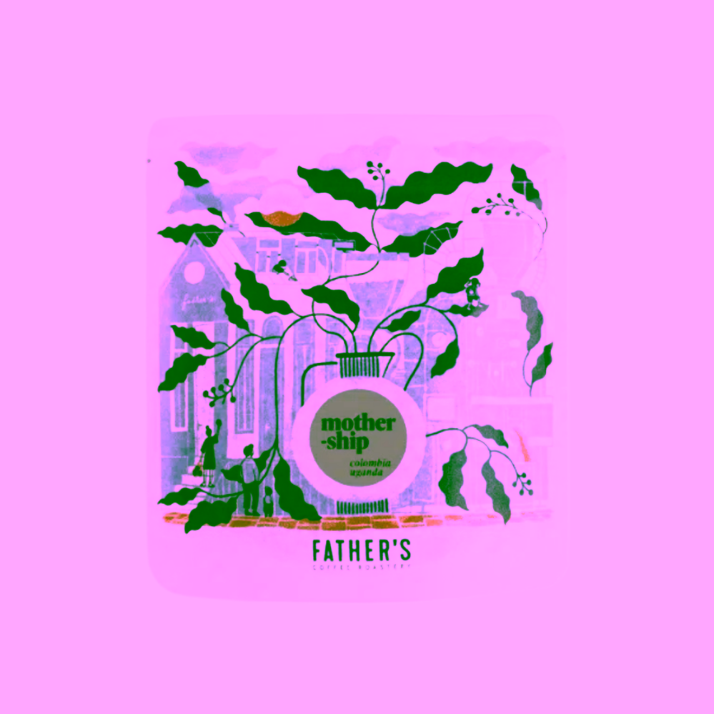 Father's Coffee Mothership Blend na espresso Colombia Uganda 300 g ZLEVNĚNO