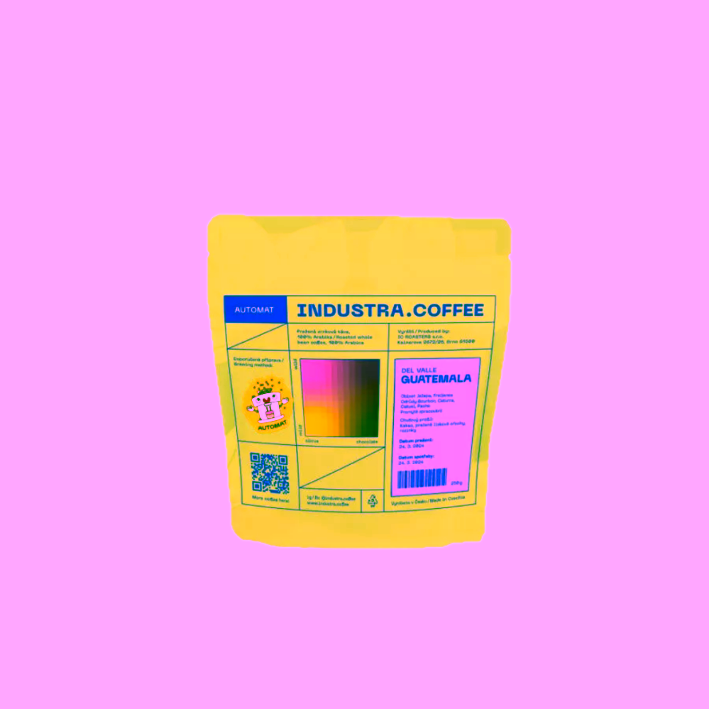 Industra Coffee Guatemala káva pro superautomatické kávovary