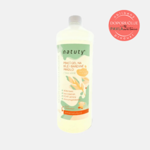 Natuty Univerzální Prací gel na bílé i barevné prádlo bez vůně