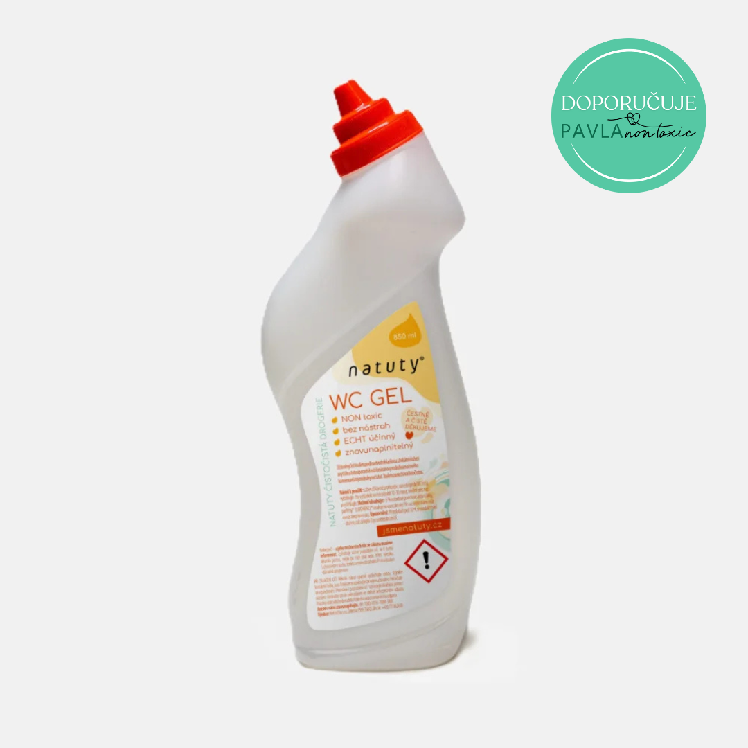 Natuty WC gel s vůní citronu