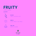 Kvitok Senses tuhý deodorant Fruity