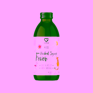 Goodie Dětský bylinný sirup Regenerace a úleva, teplota - Herbal syrup Fever for kids