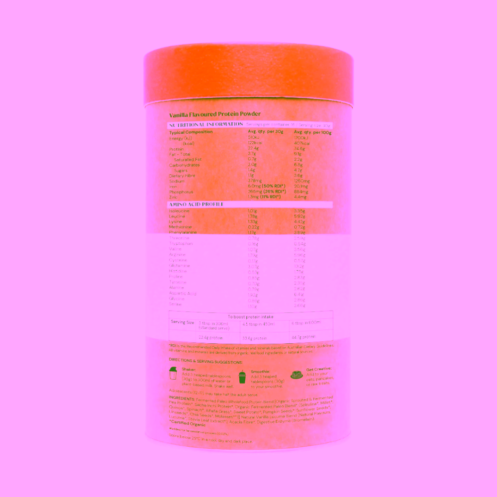 Amazonia Raw Protein Gentle Digest Vanilka