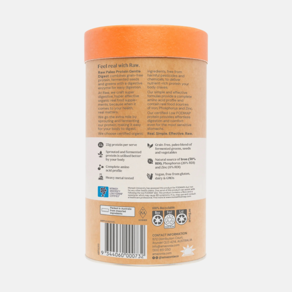 Amazonia Raw Protein Gentle Digest Vanilka