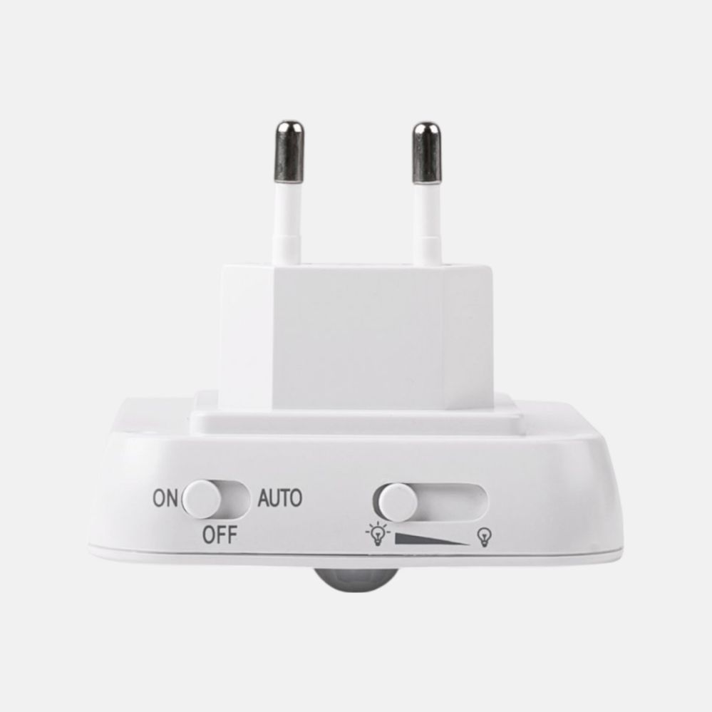 ZOSIII Noční světýlko do zásuvky s pohybovým senzorem a regulací jasu