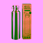 Pandoo Nerezová termoska s bambusovým víčkem 1000 ml