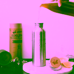 Pandoo Nerezová termoska s bambusovým víčkem 350 ml