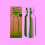 Pandoo Nerezová termoska s bambusovým víčkem 350 ml