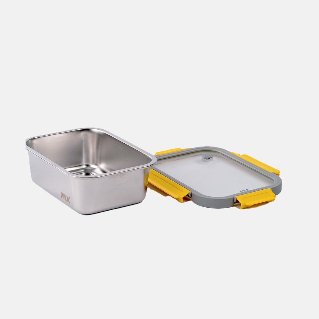 Pika Nerezový jídelní box 1 780 ml se skleněným víkem (PKMS1780)