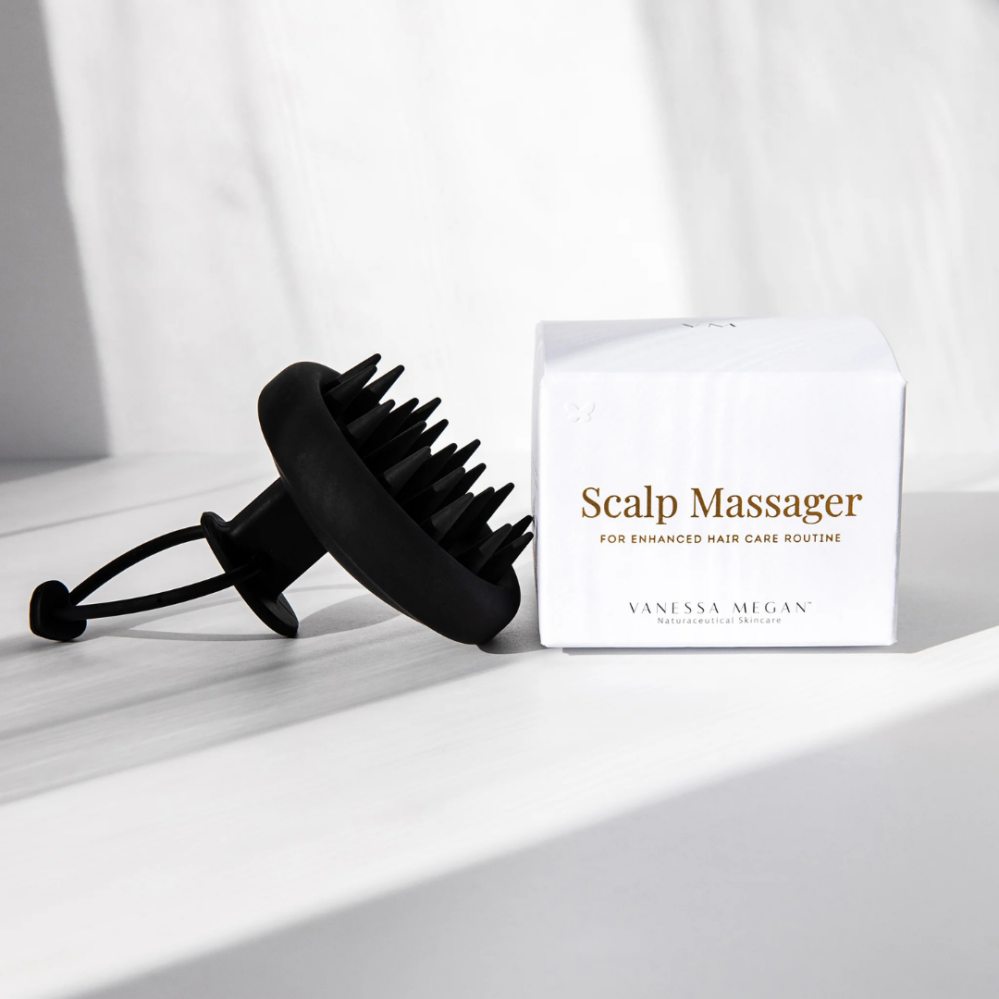 Vanessa Megan Masážní kartáč na pokožku hlavy Scalp Massager