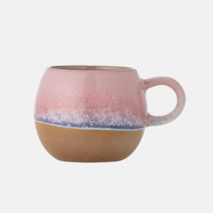 Bloomingville Paula kameninový hrnek na espresso Rose