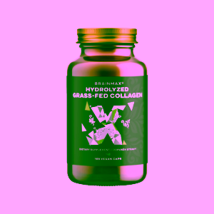 BrainMax Hydrolyzovaný GrassFed Collagen kolagen z krav krmených trávou 600 mg