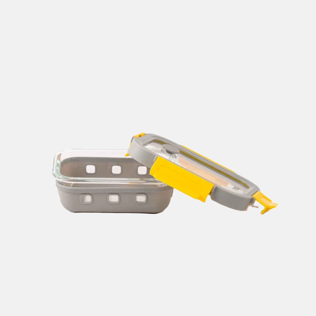 Pika Skleněný jídelní box 370 ml se skleněným víkem (PKGS370)