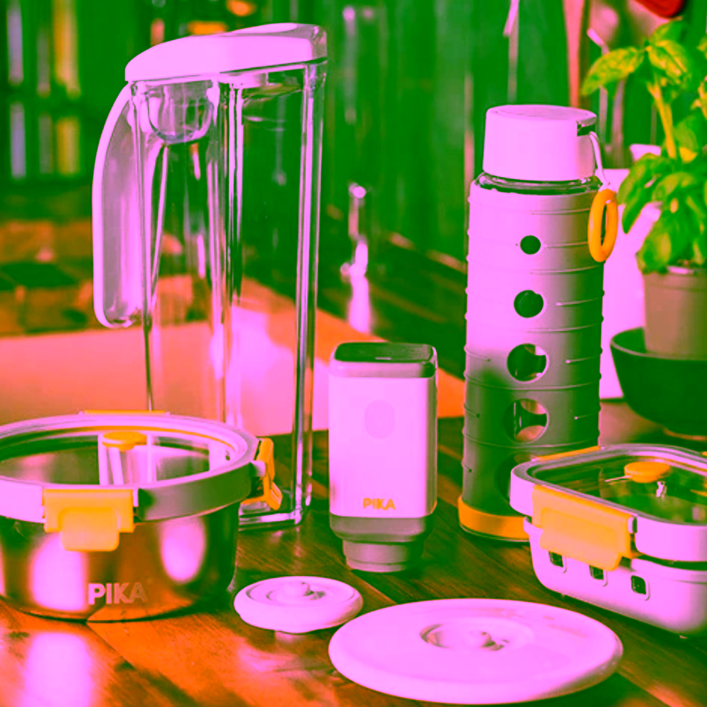 Pika Vakuovací elektrická pumpa + 5 ks ventilků na vakuování (PKEVP)