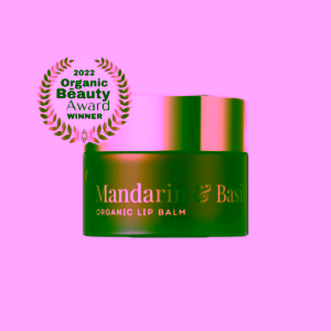 Vanessa Megan Zvláčňující a hydratační balzám na rty Mandarin & Basil Organic Lip Balm ZLEVNĚNO