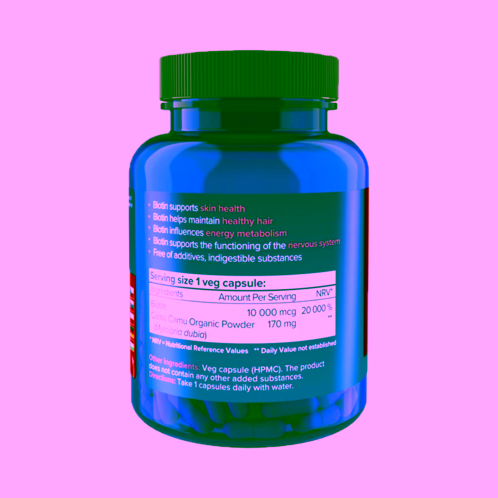 Natios Biotin Extra Strenght 10 000 mcg
