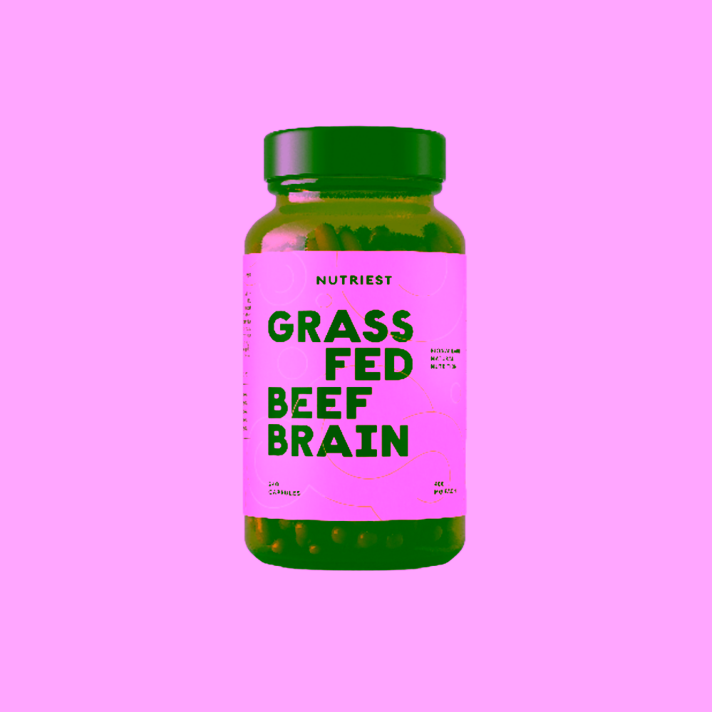 Nutriest Grass Fed Desiccated Beef Brain Hovězí mozek