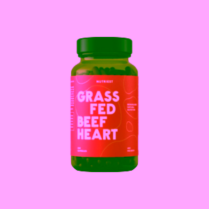 Nutriest Grass Fed Desiccated Beef Heart Hovězí srdce