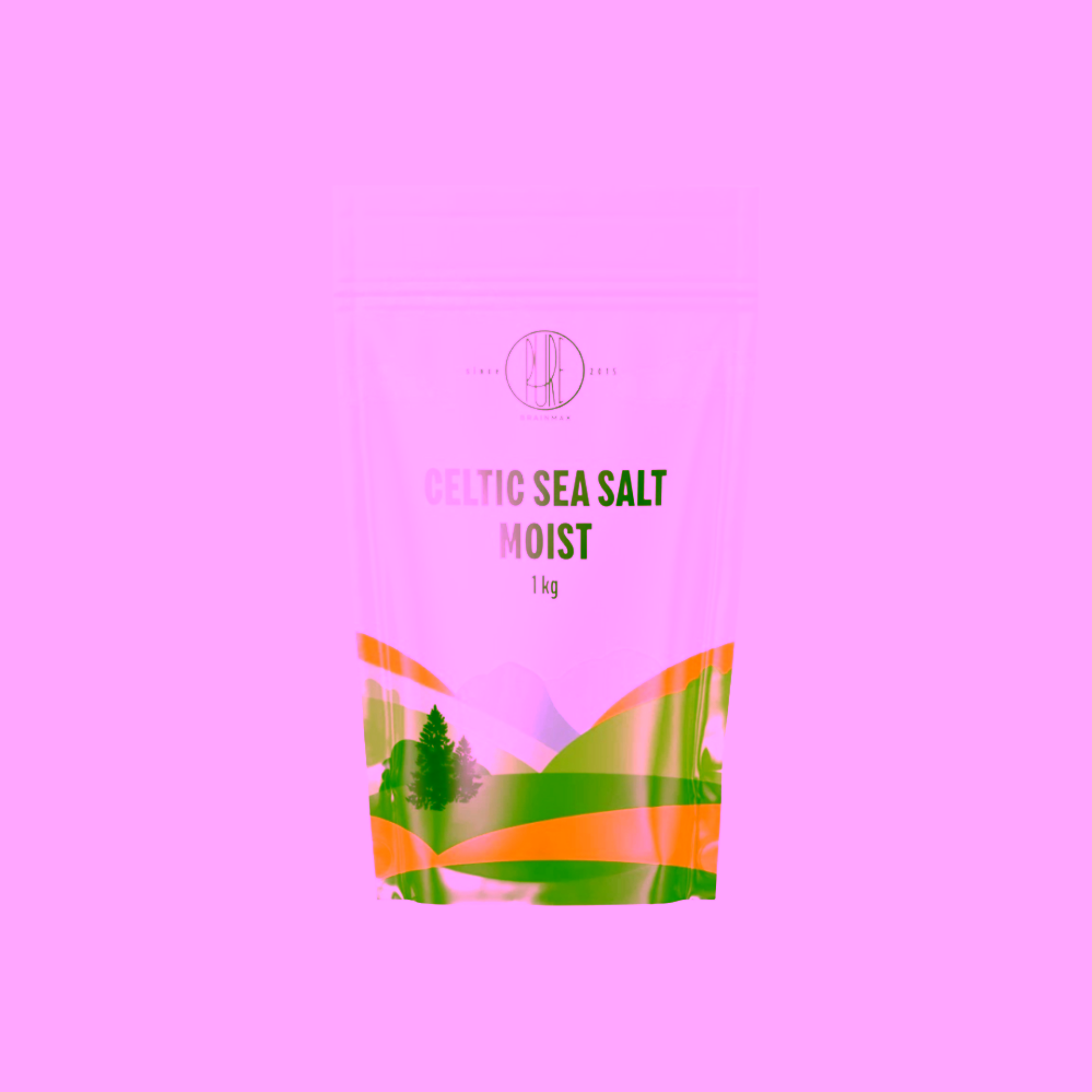 BrainMax Pure Celtic Sea Salt Moist Keltská mořská sůl vlhká