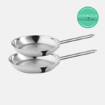 Eva Solo Honeycomb sada pánví z nerezové oceli 24 a 28 cm