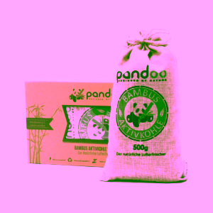 Pandoo Přírodní bambusový čistič vzduchu s aktivním uhlím 1x500 g