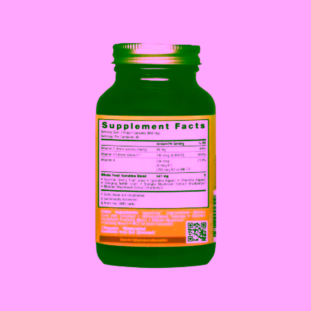 HealthForce Divoký Truly Natural vitamín D3+K2