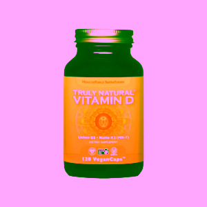 HealthForce Divoký Truly Natural vitamín D3+K2