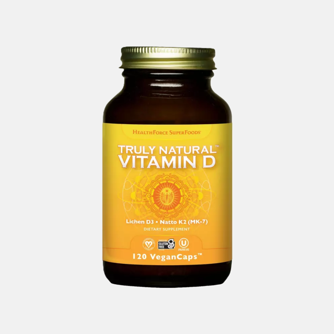 HealthForce Divoký Truly Natural vitamín D3+K2