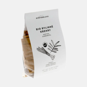 Květomluva Bio bylinné krekry AIP dobromysl, pažitka